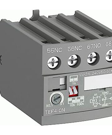TEMPORIZADOR ELECT. TEF4-ON FRONTAL ABB 1SBN020112R1000