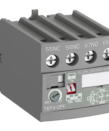 TEMPORIZADOR ELECT. TEF4-OFF FRONTAL ABB 1SBN020114R1000