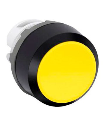 BOTON PULSADOR NO ILUM. AMARILLO ABB 1SFA611100R1003