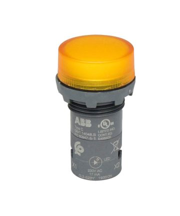 BOTON PILOTO COMPACTO AMARILLO CL-502Y 24VAC ABB 1SFA619403R5023