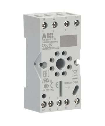 BASE P/RELEVADOR 8P CR-U2S ABB (L) 1SVR405670R0000