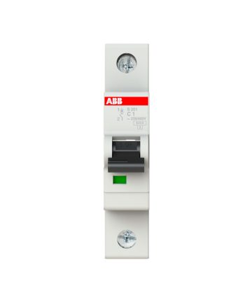 MINI INTERRUPTOR S200 1P CURVA C1A ABB 2CDS251001R0014