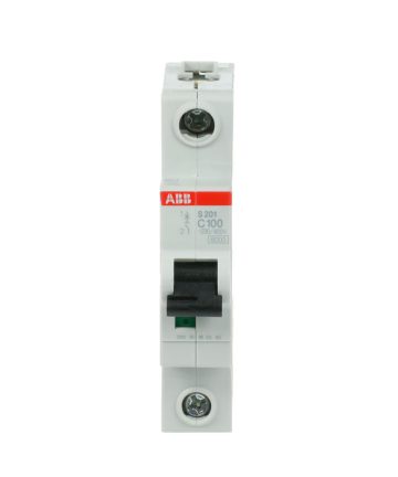 MINI INTERRUPTOR S201 1P CURVA C 100A S201C-100 2CDS251001R0824