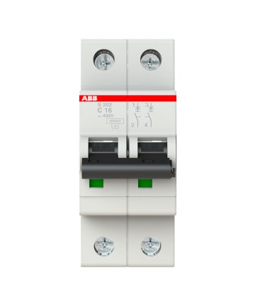 MINI INTERRUPTOR S202 480VCA 6KA  C16 ABB 2CDS252001R0164