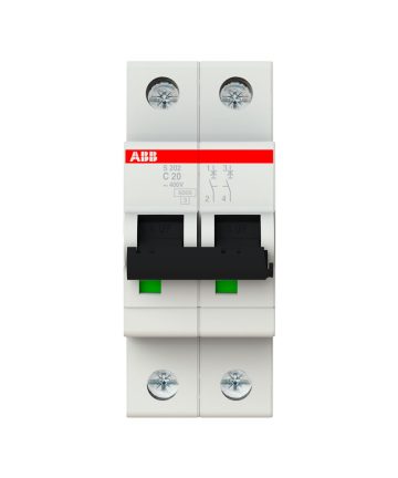 MINI INTERRUPTOR S202 C20 480VCA 6KA 2CDS252001R0204