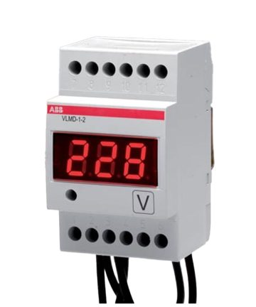 VOLTIMETRO DIGITAL P/ AC/DC VLMD-1-2 ABB  2CSM110000R1011