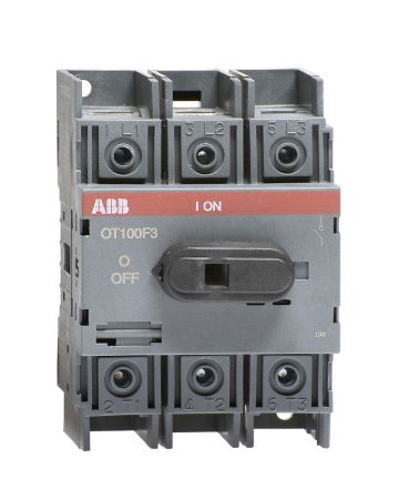 SECCIONADOR 100A. P/6mm ABB OT100F3