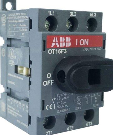 SECCIONADOR 16A P/6MM ABB (L) OT16F3