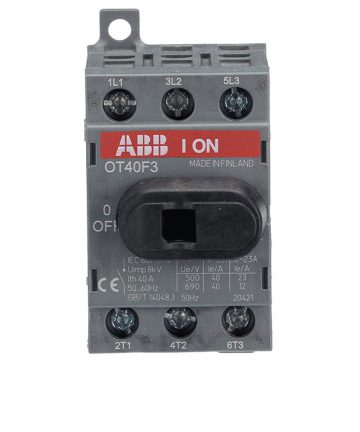 SECCIONADOR 40A. P/6MM ABB OT40F3