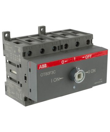 TRANSFERENCIA 80A I-O-II ABB OT80F3C