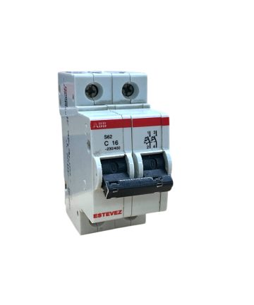INTERRUPTOR TERM. 2X16A RIEL DIN ABB S062C16