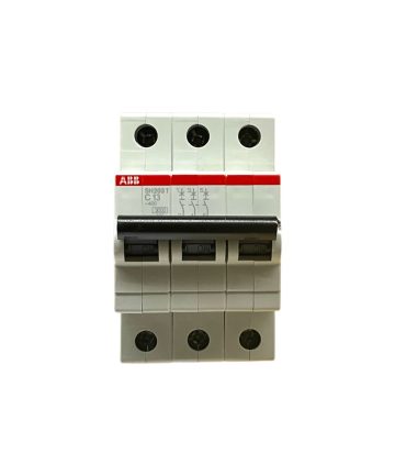 MINI INTERRUPTOR 3P CURVA 13A SH200T ABB SH203TC13